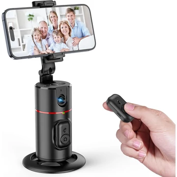 RISEOFLE  tripod automatikus arckövetővel, távirányítóval és gesztusvezérléssel – vloghoz és élő videókhoz
