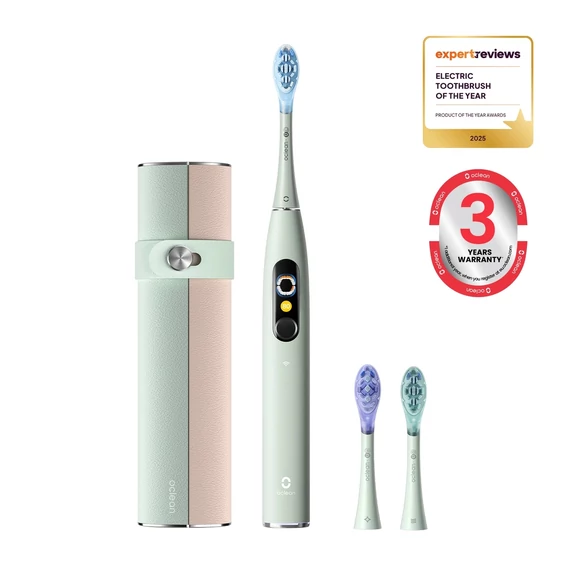 Oclean X Ultra 20 S szónikus fogkefe szett - zöld