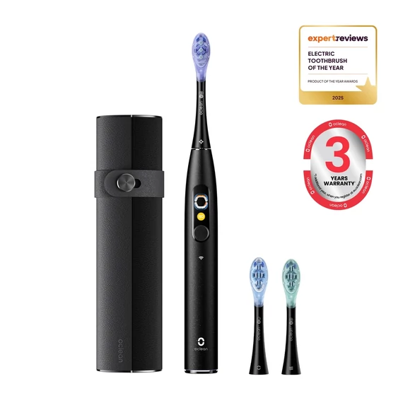 Oclean X Ultra 20 S szónikus fogkefe szett - fekete