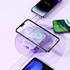 Vezeték nélküli mágneses power bank – 100000mAh, 120W gyorstöltéssel - Fekete