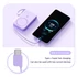 Vezeték nélküli mágneses power bank – 100000mAh, 120W gyorstöltéssel - Fekete