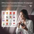 Wooask W12 offline AI tolmácskészülék – kézi fordítógép 144 nyelvvel